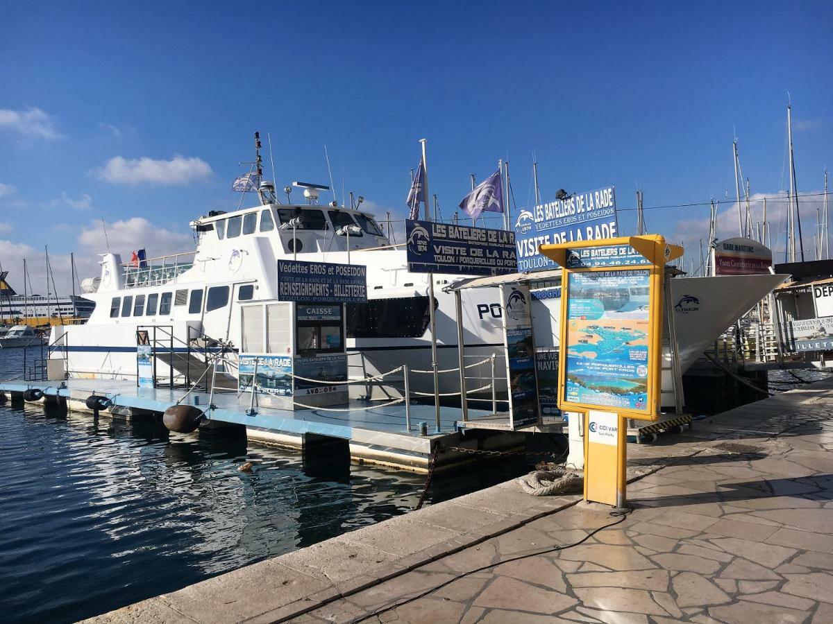 Cosy T2 Port De Toulon - Stade Mayol "Clim, Wifi Gratuit" Esterno foto